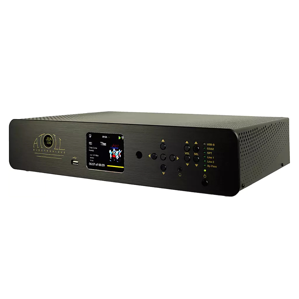 Atoll Electronique SDA 100 All in One Amplifier Siyah Amplifikatör